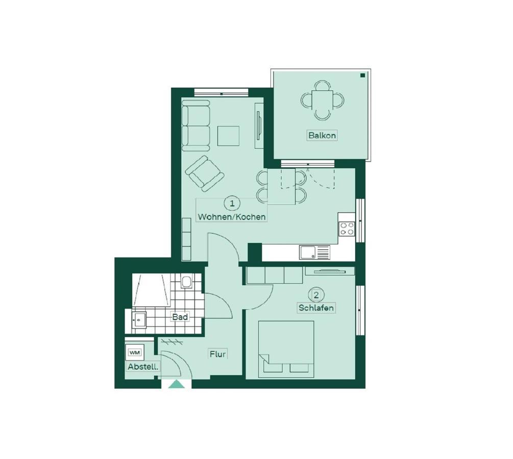 Apartment "Sonnendeck" - Haffresidenz Zirchow Kültér fotó